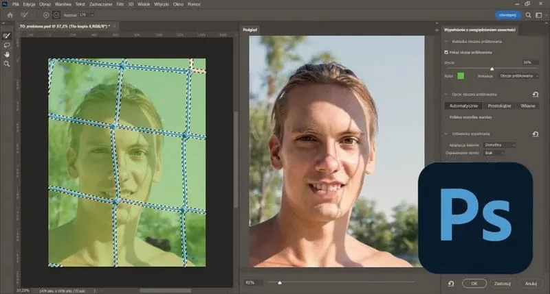 Efektywne techniki poszerzania tła w Photoshopie i jak uniknąć najczęstszych błędów